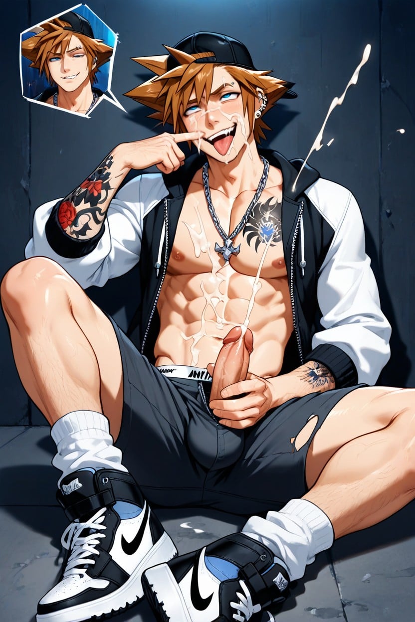 Arrogant Expression, Showoff, アヘ顔 ゲイAIポルノ