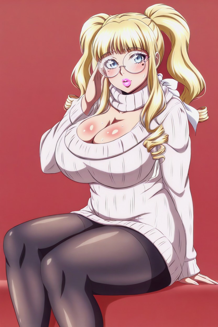 Revealing Cleavage, Bimbo, Soft Body Hentai AI Porn