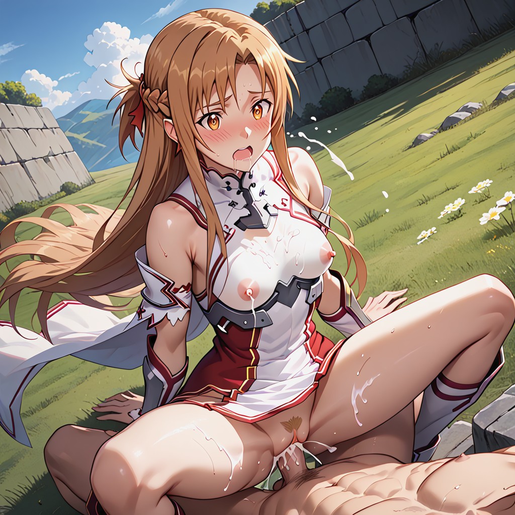 Female No Stroke Ass, Convulsions, Breast Exposed Hentai AI Porn