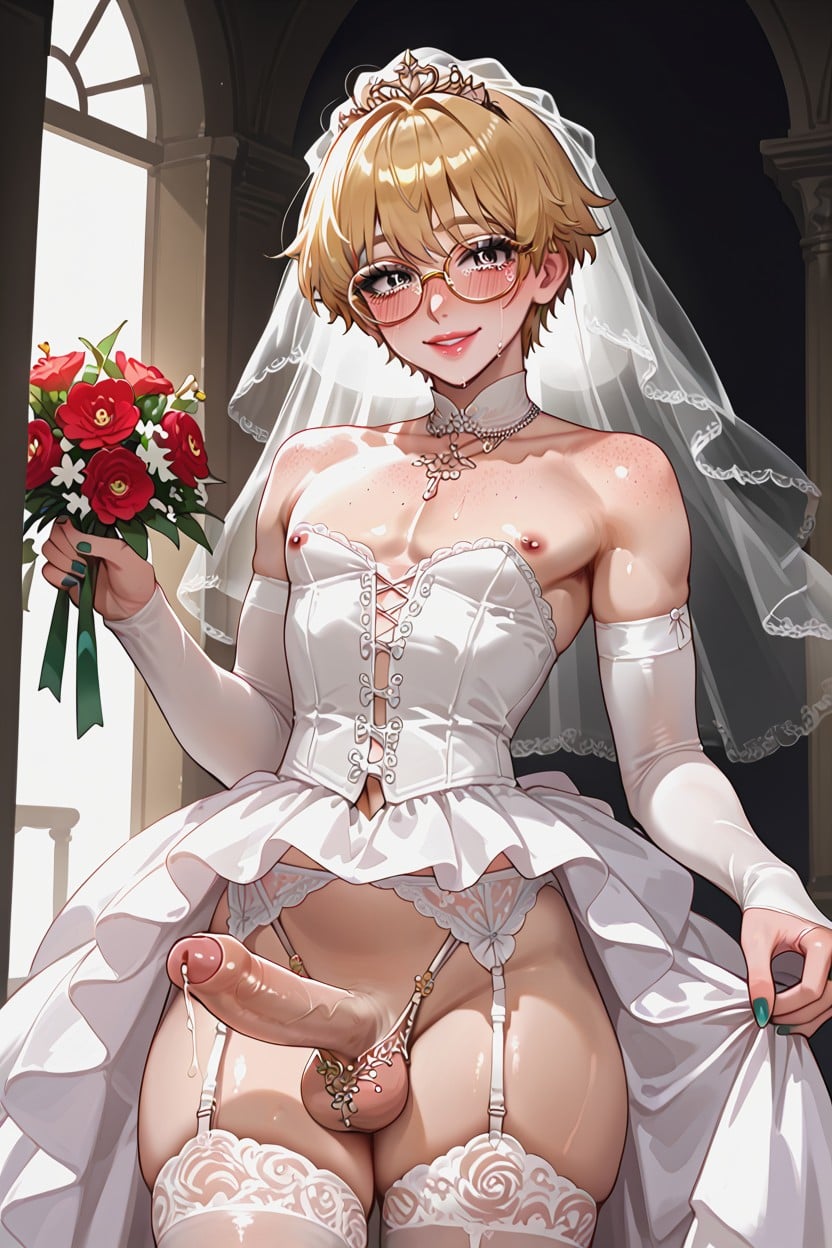 Snatched Waist, Veil, Standing Porno gay IA