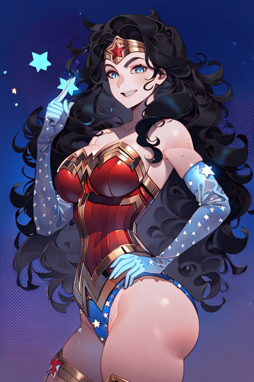 18+, Waist Shot, Wonder Woman AI Porn