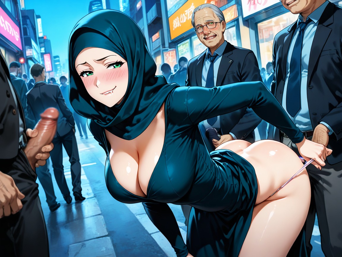 Street, Street, Tease Hentai AI Porn