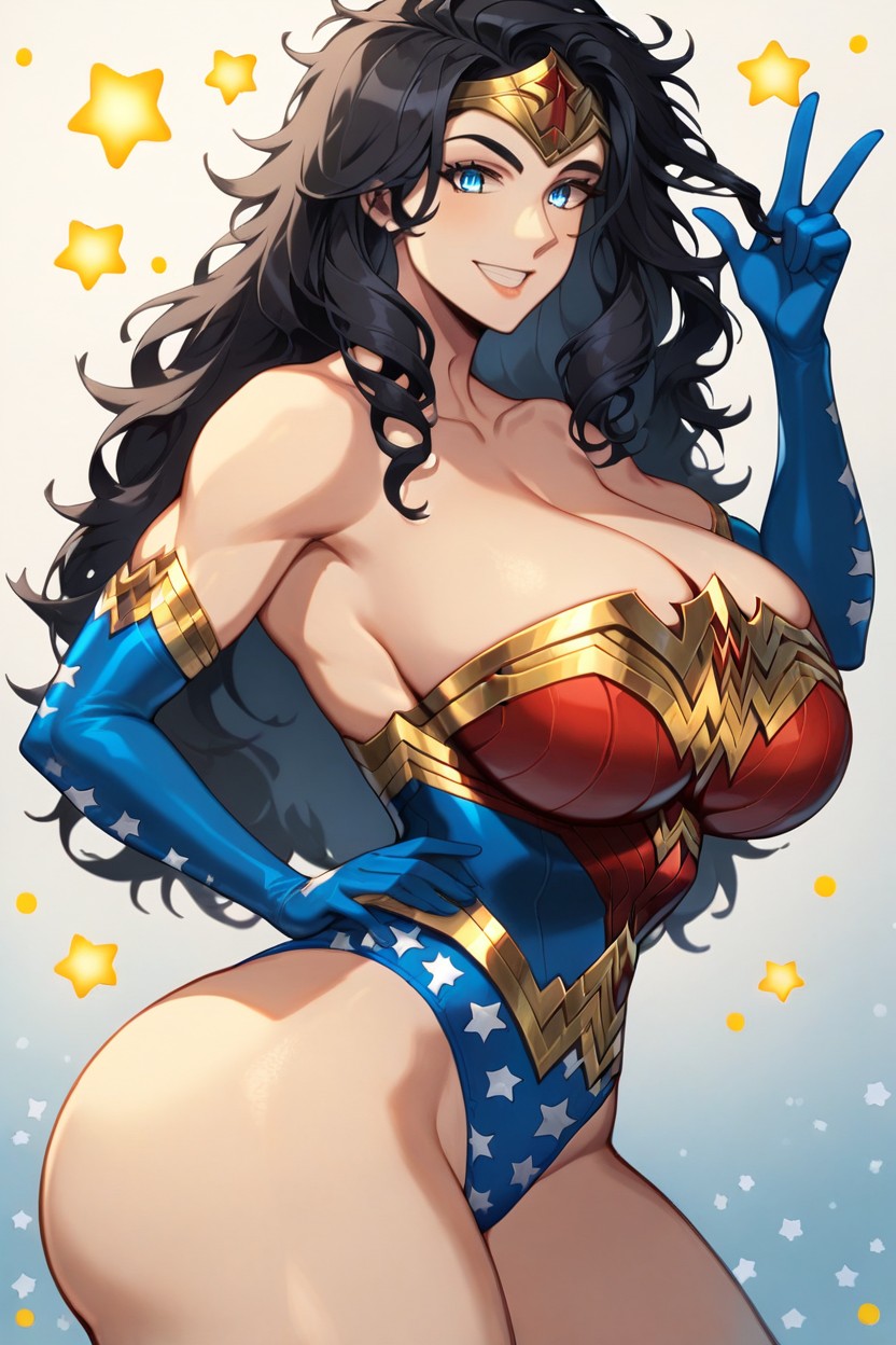 Long Thighs, Noon, Black Hair AI Porn