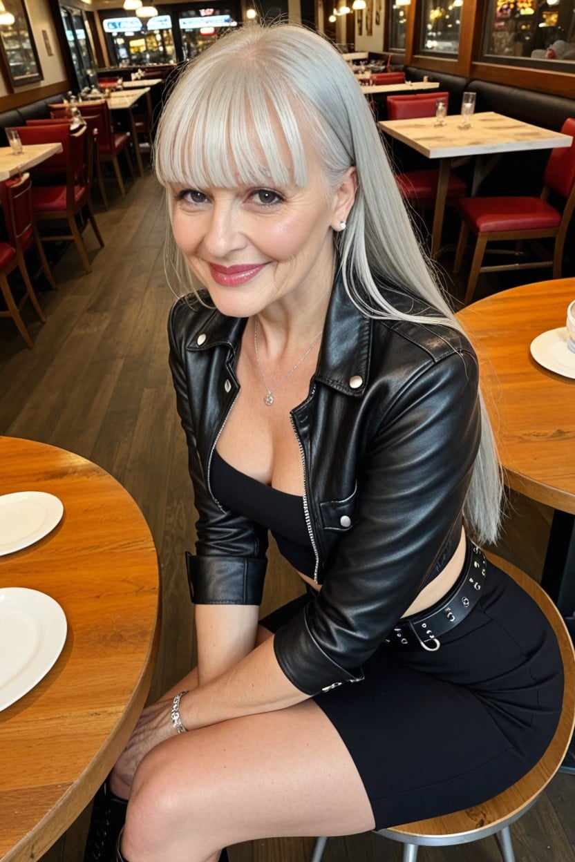 Perfect Skin, Crossed Legs, Thick Thighs AI Porn