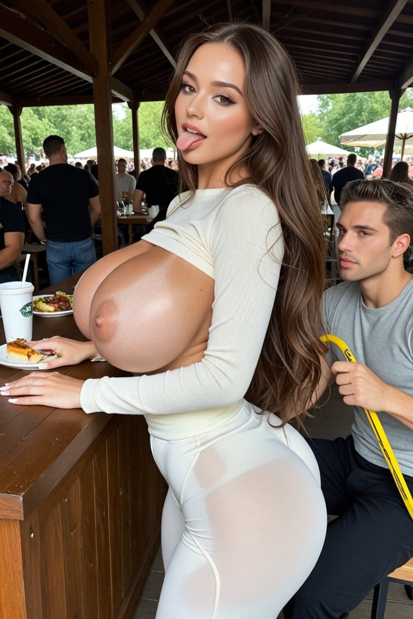 Highly Detailed Face Orgasm, Super Waist, Woods AI Porn