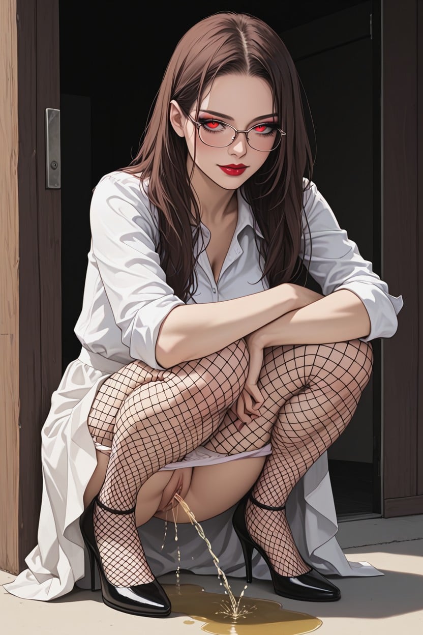 Detailed Texture, High Heels, Beautiful Legs Hentai AI Porn
