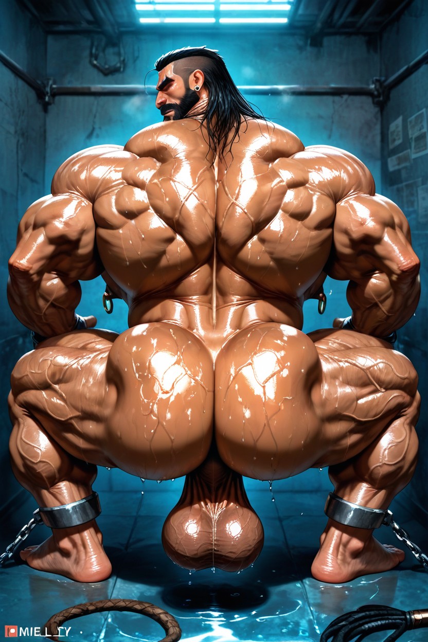 Vascular Muscles, Nipple Piercings, 18+ Porno gay IA