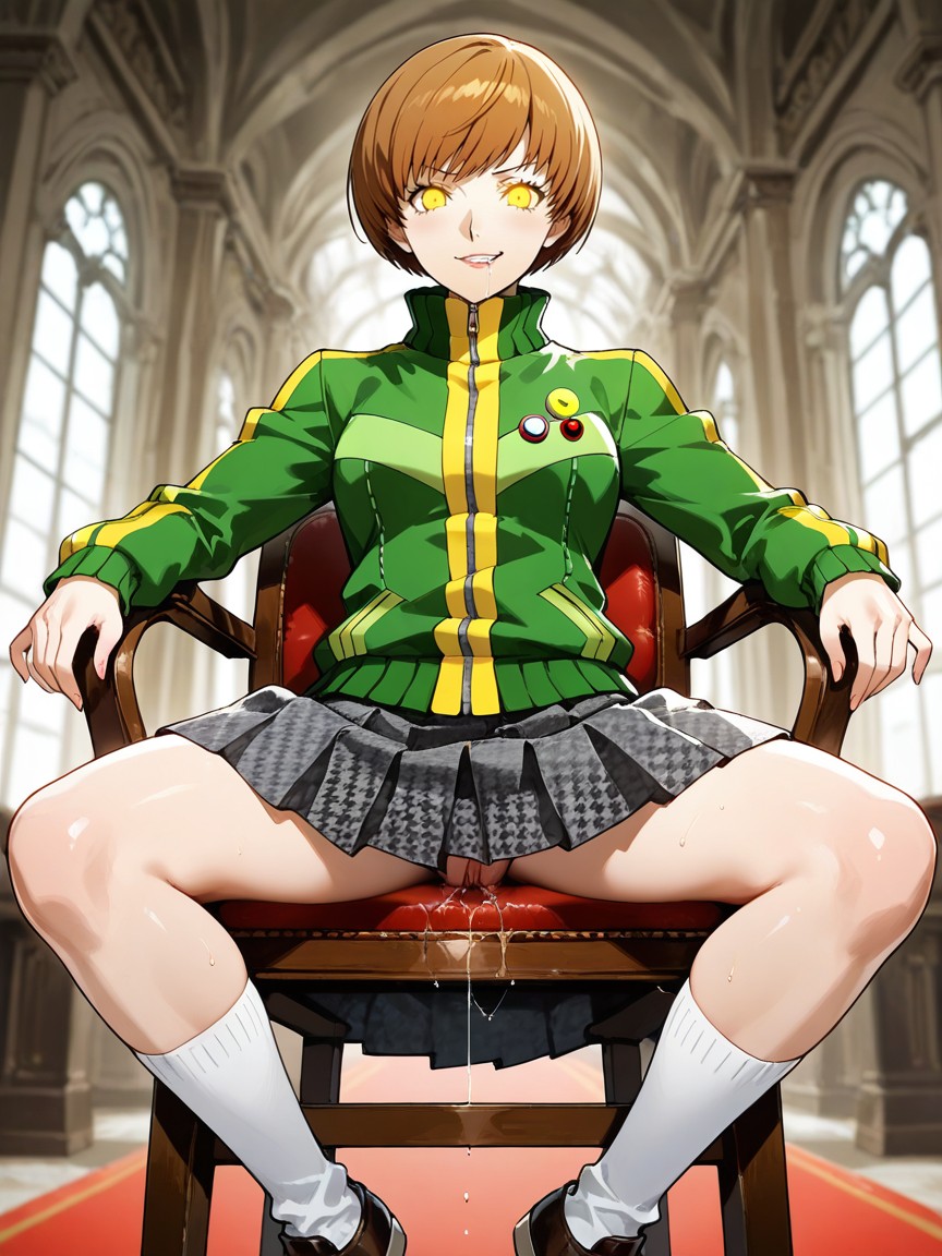 Green Jacket, Hair, Track Jacket Hentai AI Porn