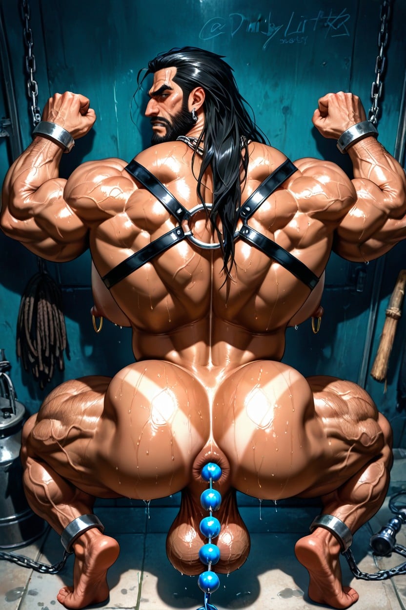 Oily Skin, Bara, Monster Neck Porno gay IA
