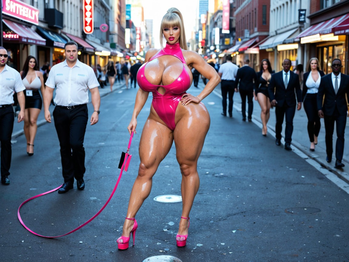 Full Body, Beautiful Hyper Long Eyelashes, Hyper Tight Waist AI Porn