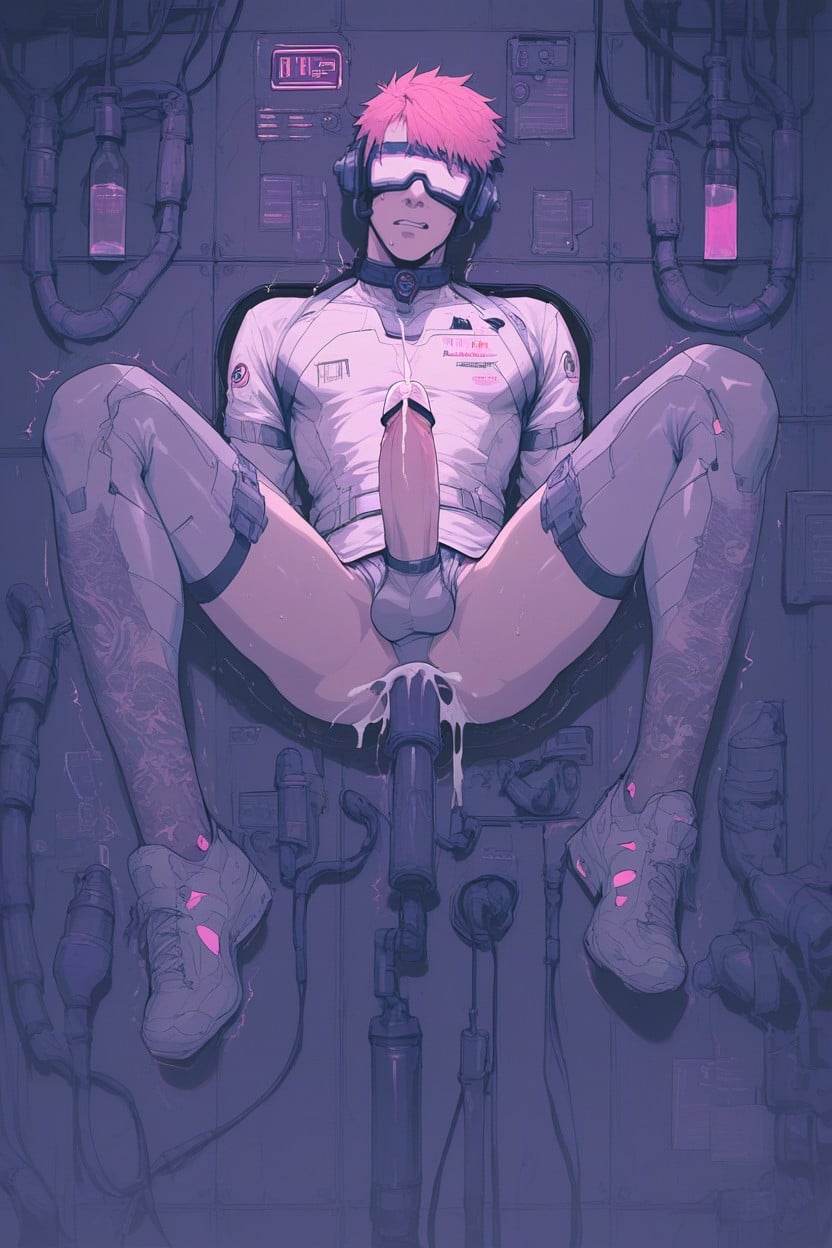 Trembling, Barcode Tattoo, Indoor AI Gay Porn