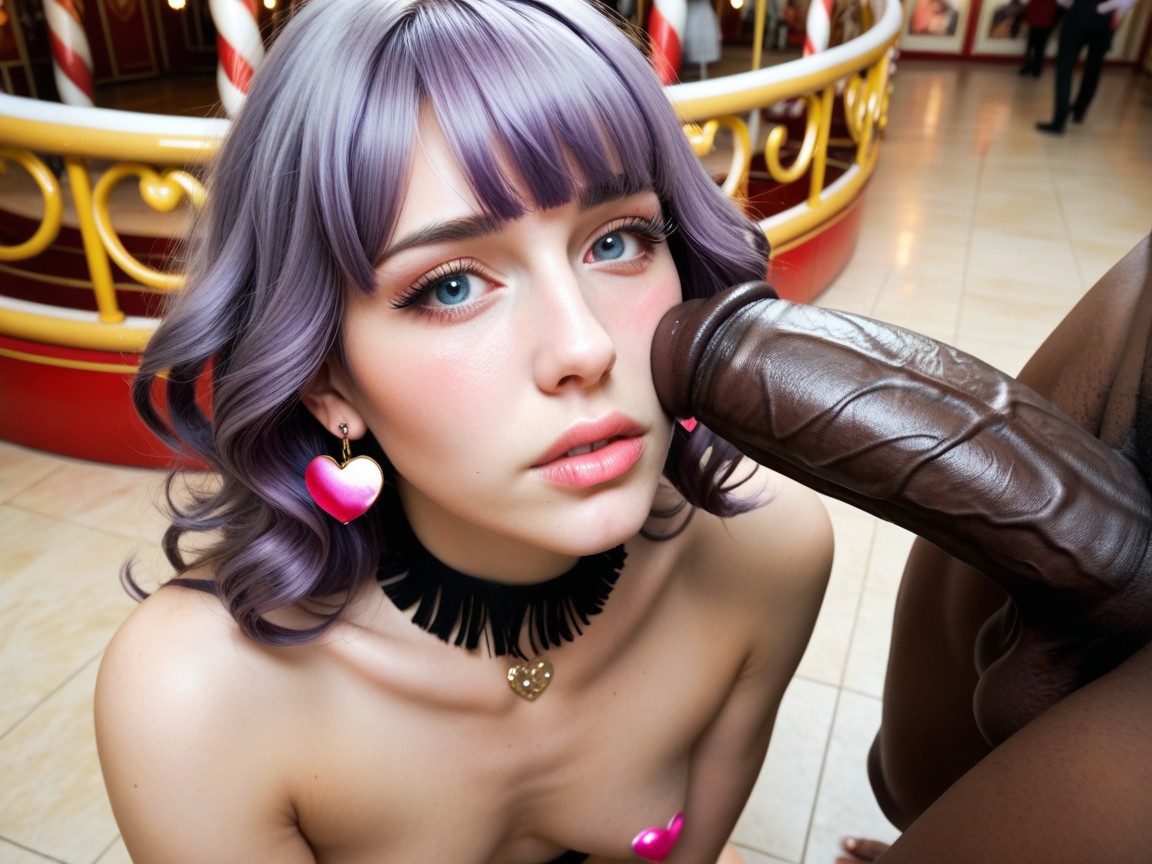 Saggy Testicles, Furrowed Brow, Silver Bracelet AI Porn