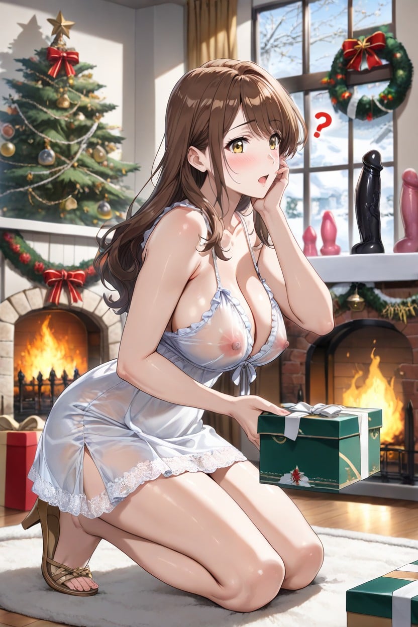 Medium Breast, Morning Time, American Hentai AI Porn