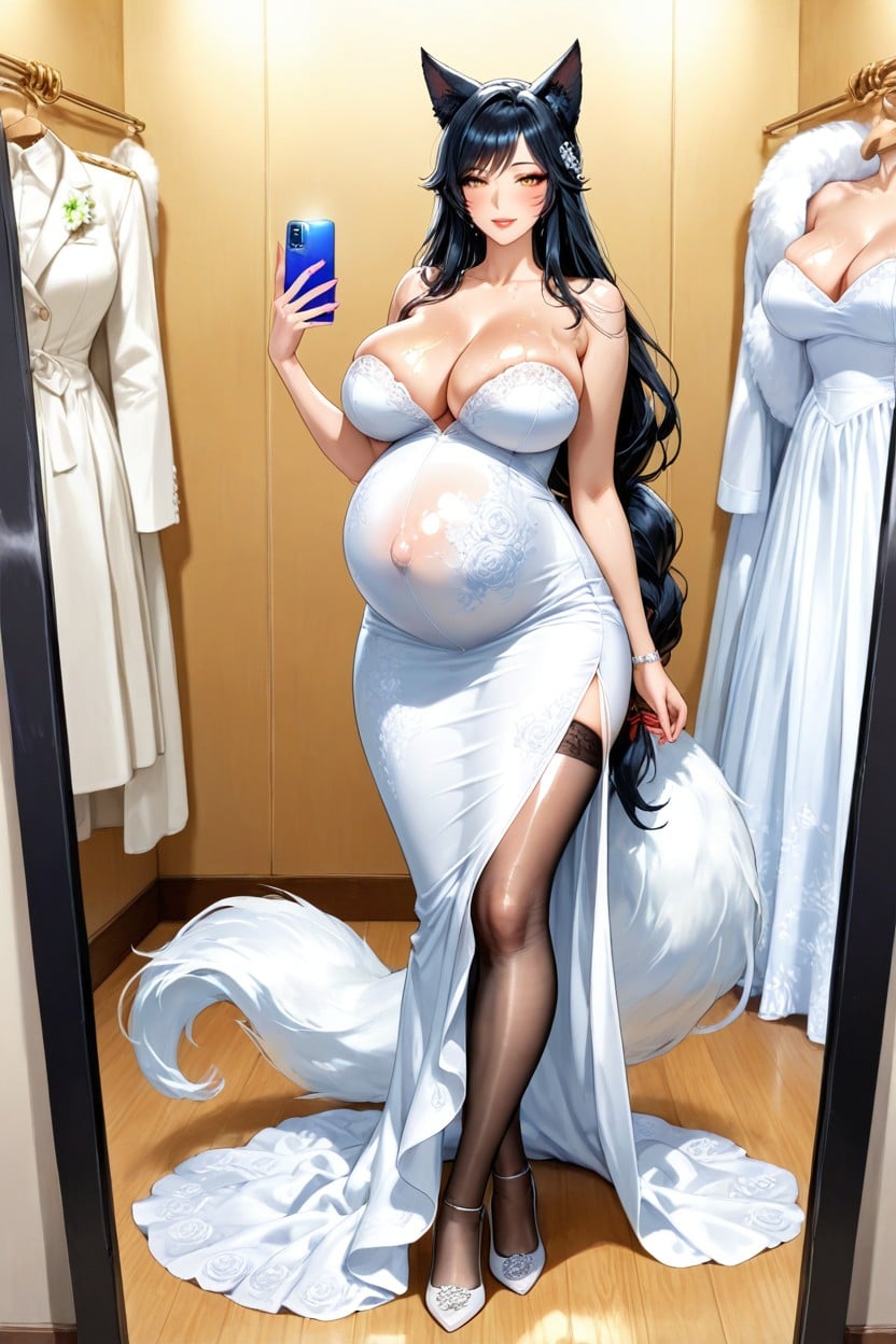 Ultra Body, Detail Wedding Dress, Waist Hentai AI Porn