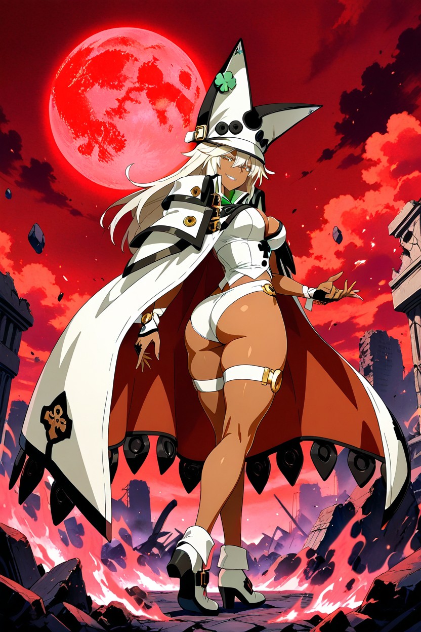 Dynamic Pose, Thick Thighs, Large Ass AI Porn
