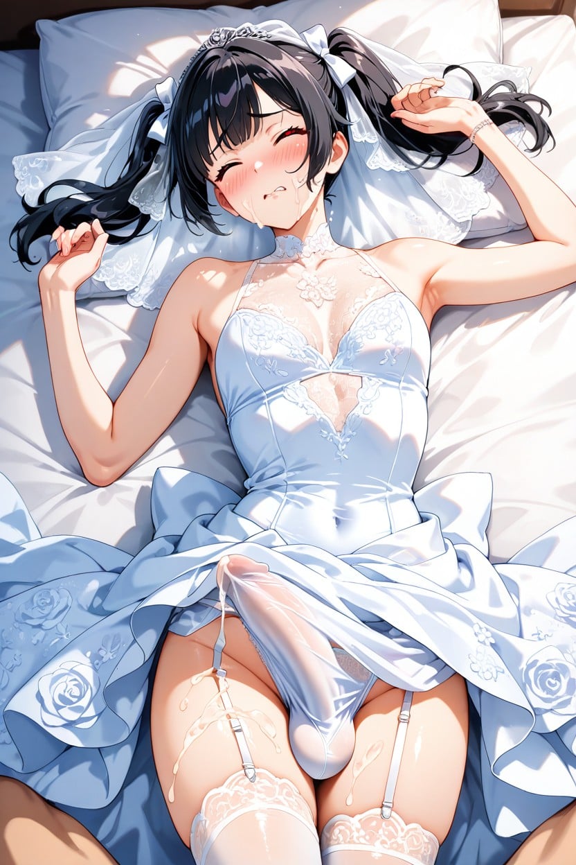 Black Hair, Yo, Lying On Her Back Porno IA Gay