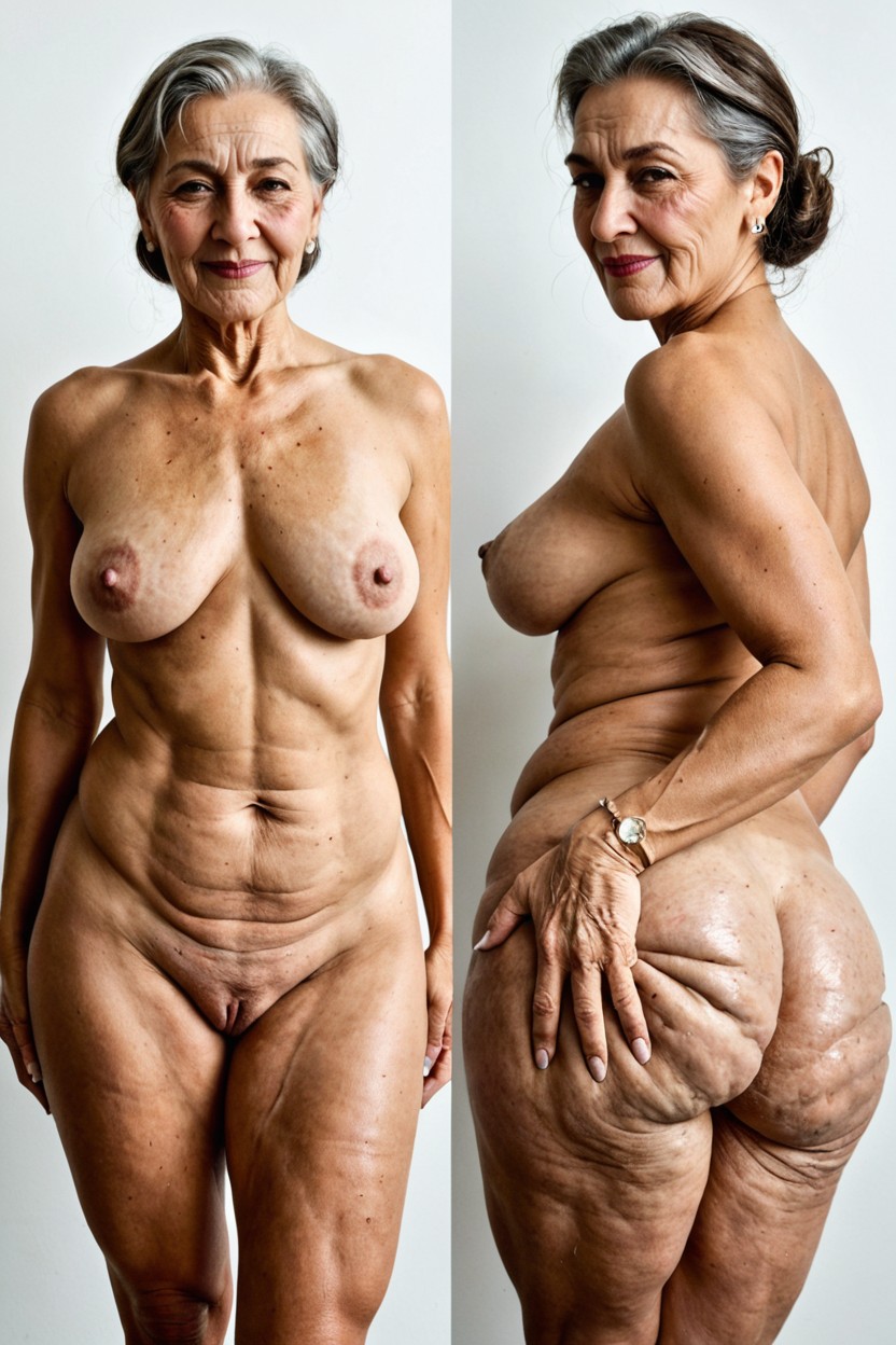 Bobcut, Woman's -, Cullotes AI Porn