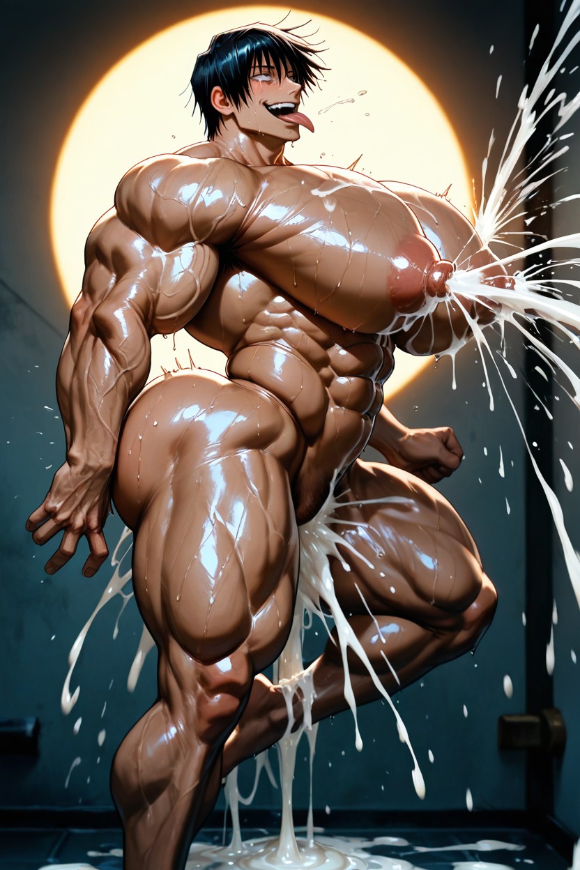 Showing Crotch, Face, Big Puffy Nipples Porno IA Gay