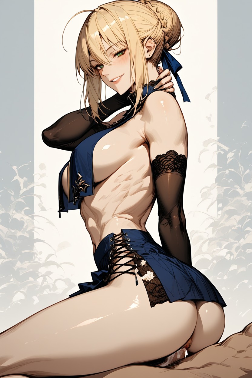 Very Blue Skirt, 18+, Happy Hentai AI Porn