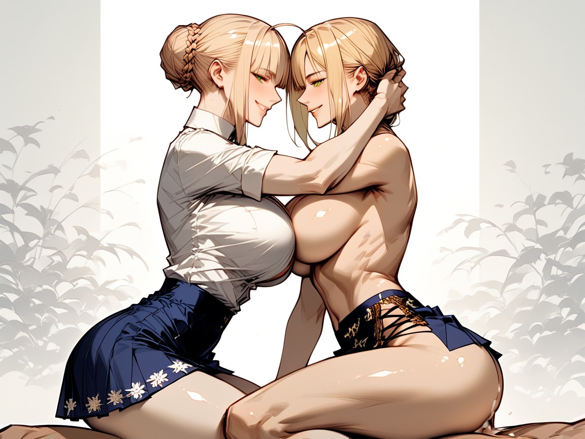 Happy, Palace, Arched Back Hentai AI Porn