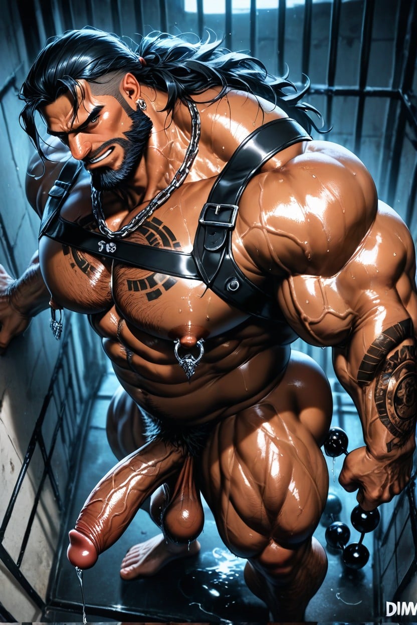 Massive Legs, Muscular Legs, 18+ Porno IA Gay