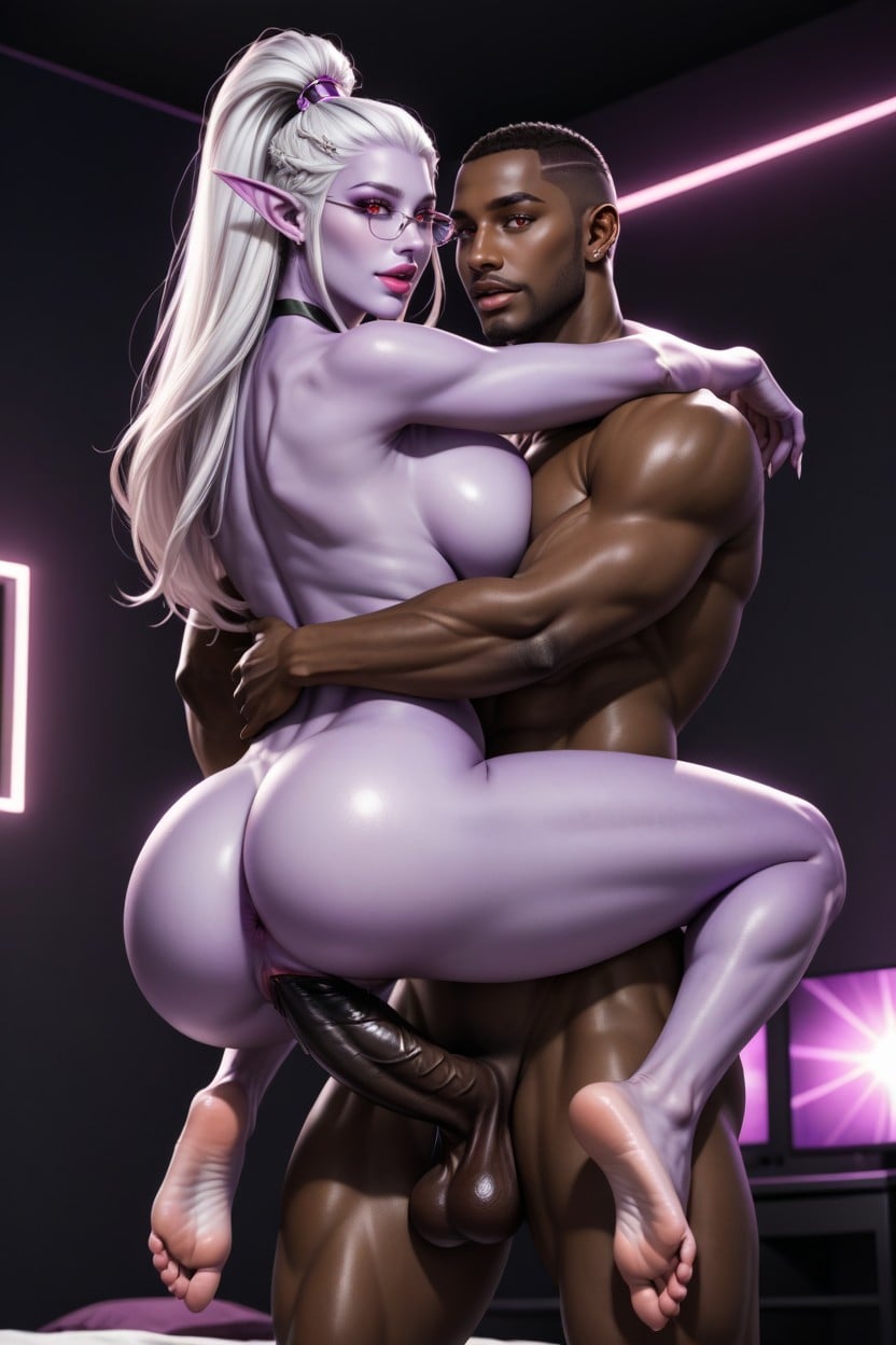 Yacht, Naked, Huge Black Cock AI Porn