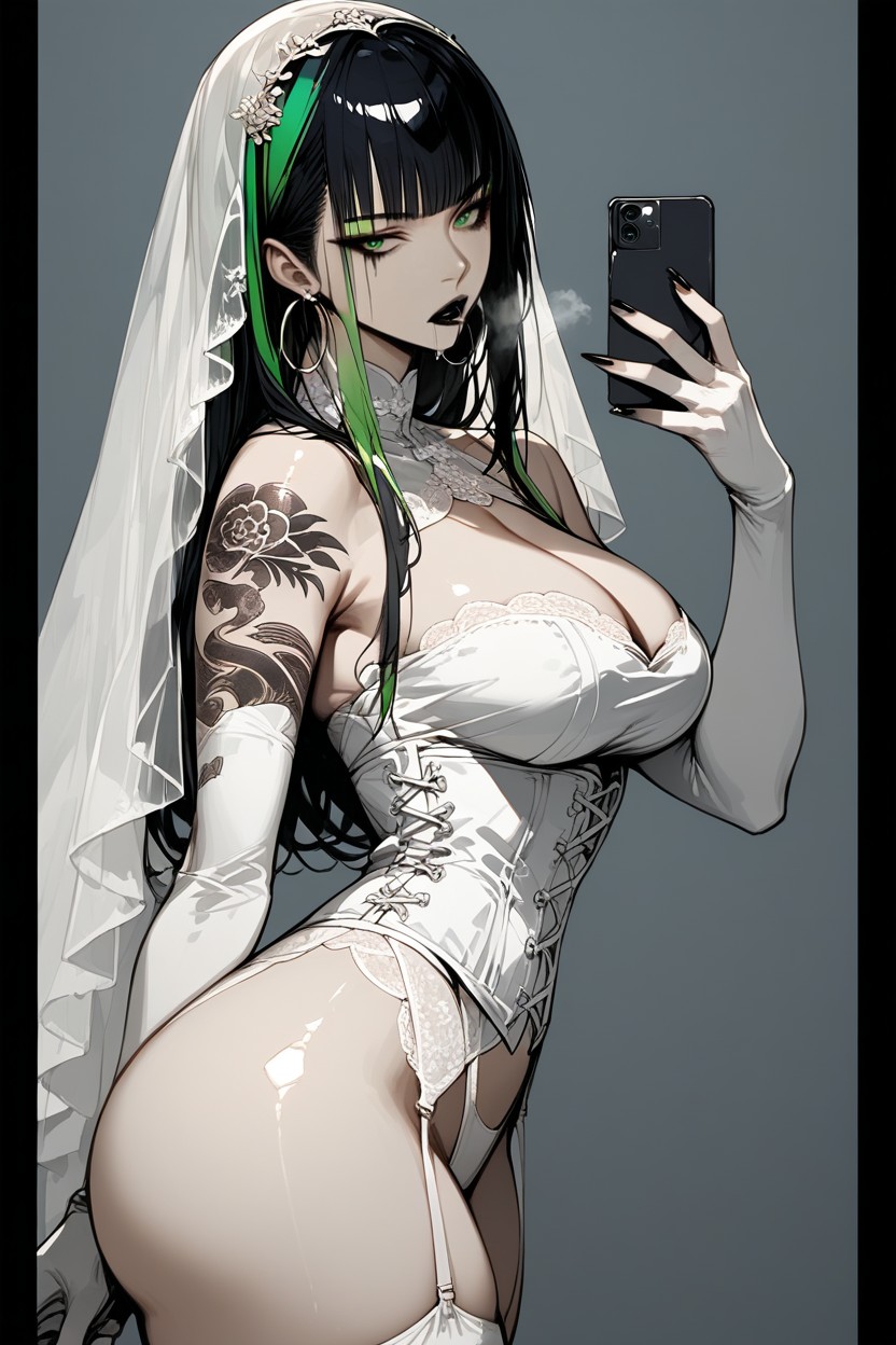 Pelvis Curtain, Large Breasts, Massive Ass Hentai AI Porn