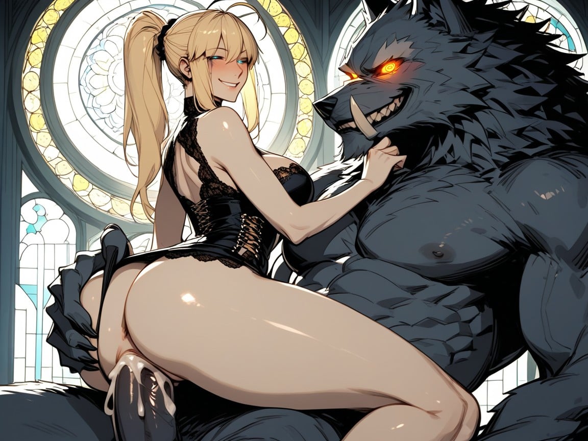 Penis Bigger Than Body, Perfect Figure, Creampie Hentai AI Porn