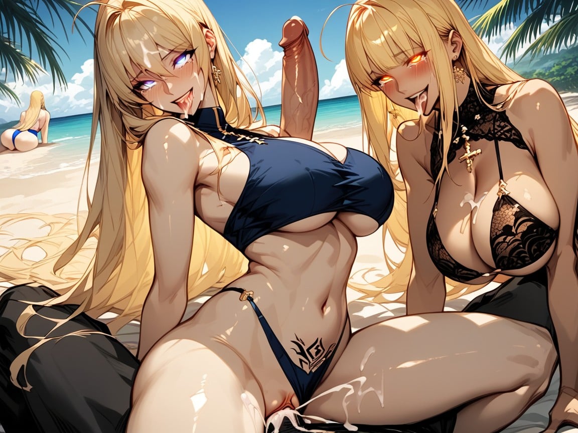 18+, Smug Expression, Ahegao Hentai AI Porn