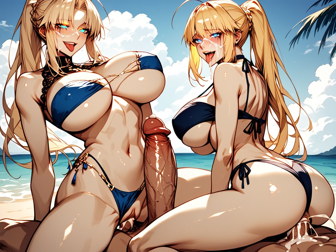 Rolling Eyes, Happy Crying, Expressive Eyes Hentai AI Porn