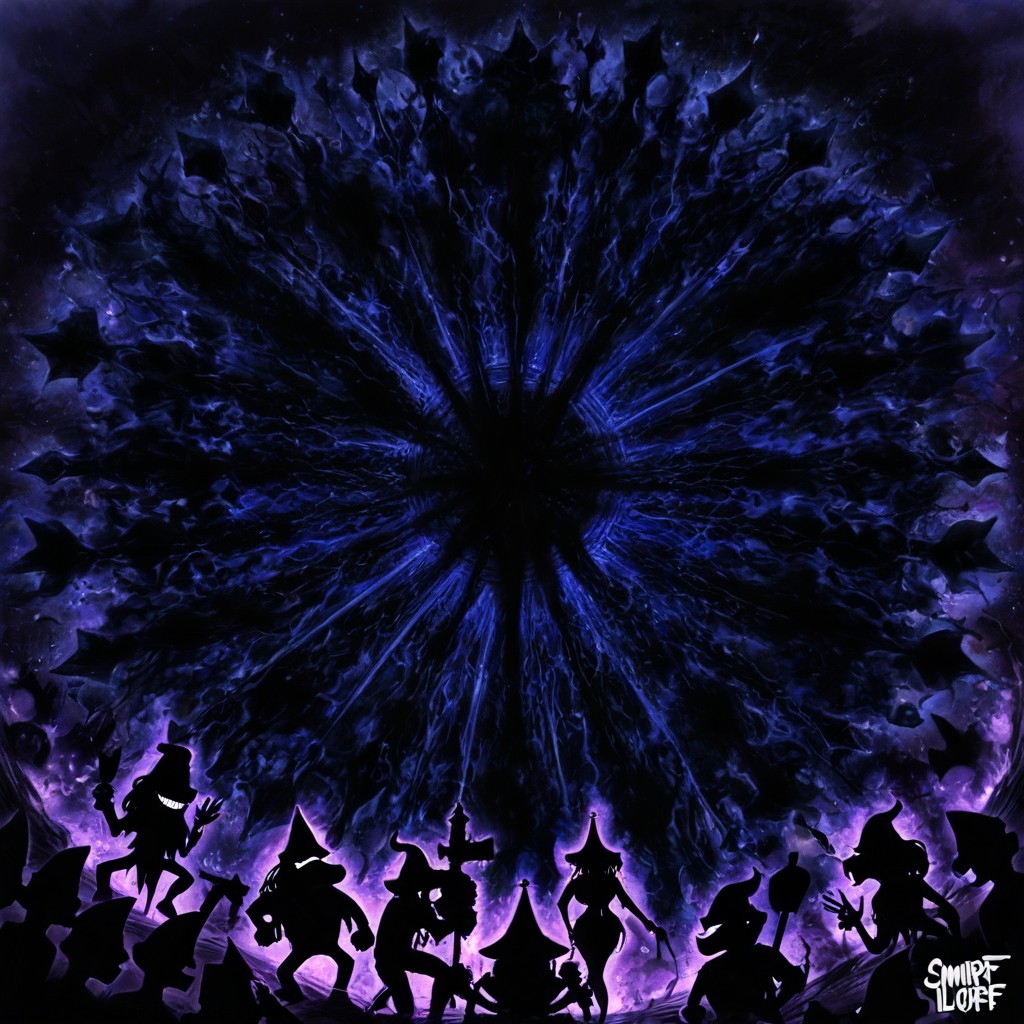 With Soft Colors, Silhouette, Night AI Gay Porn