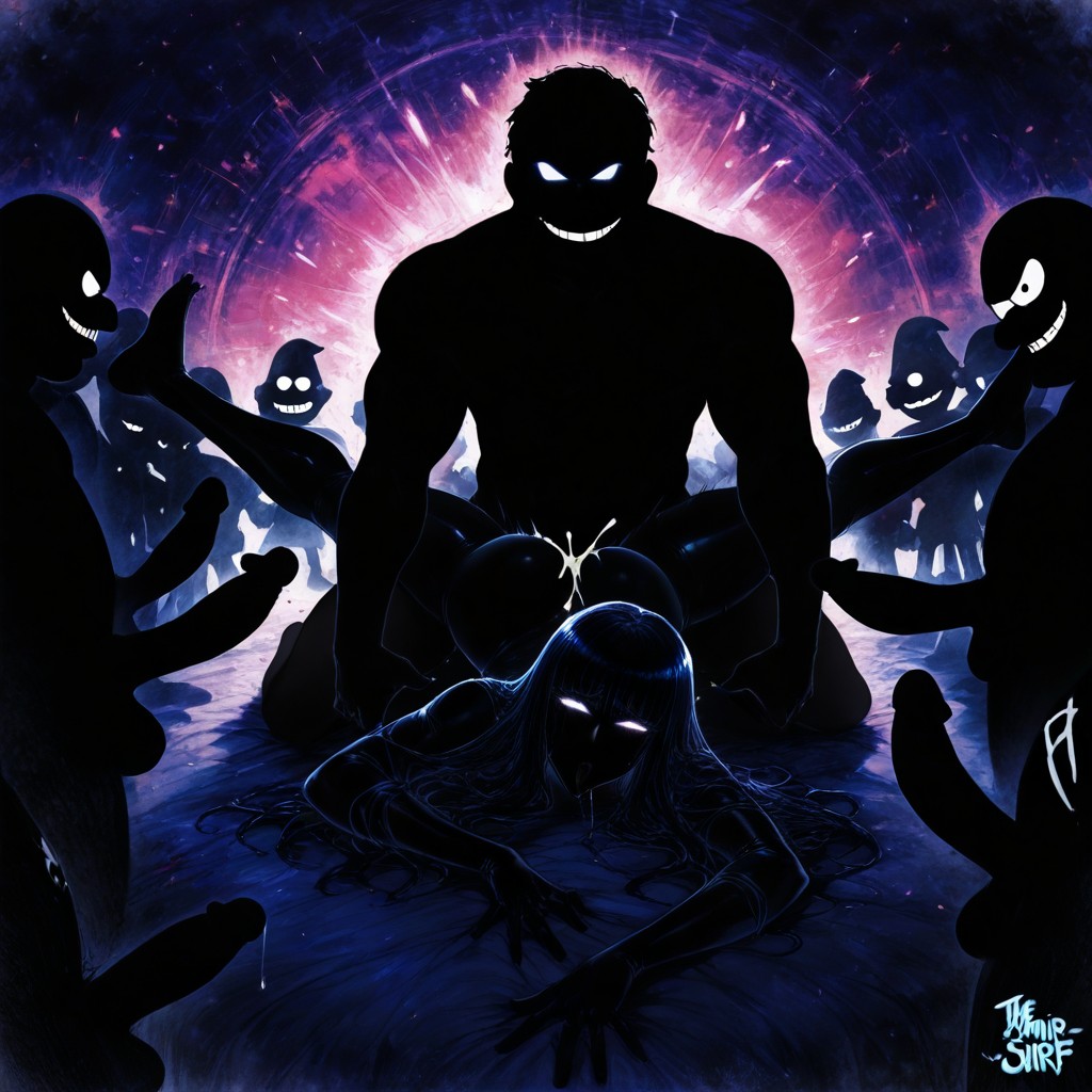 Smurf Women Fucked Doggy Style, Dark Silhouette, Smurf Women Fucked Carry Sex Porno gay IA