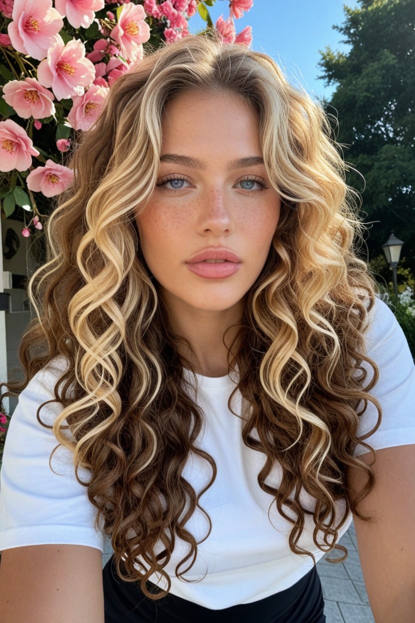 Blue Eyes, Rear View, Extremely Delicate Features AI Porn
