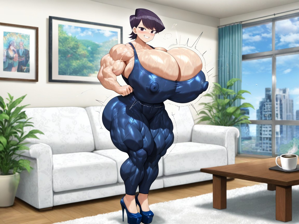 Bodybuilder, Mm Breast, Massive Muscles Hentai AI Porn