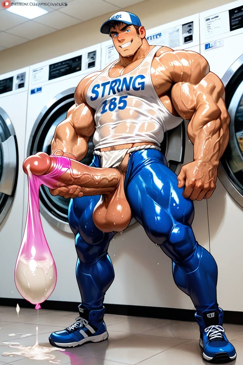 Rim Lighting, Judoka, Erection Up Penis Porno IA Gay