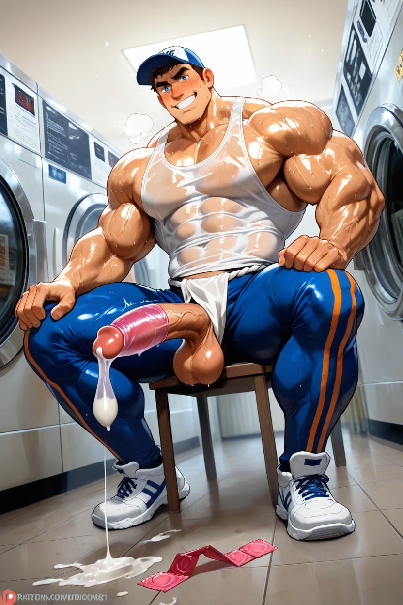Hair, Fit Condom, Strong Lines Porno gay IA