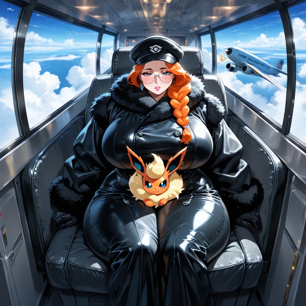 Overhead Luggage Compartments, Long Hair, Wavy Hair Porno IA Gay