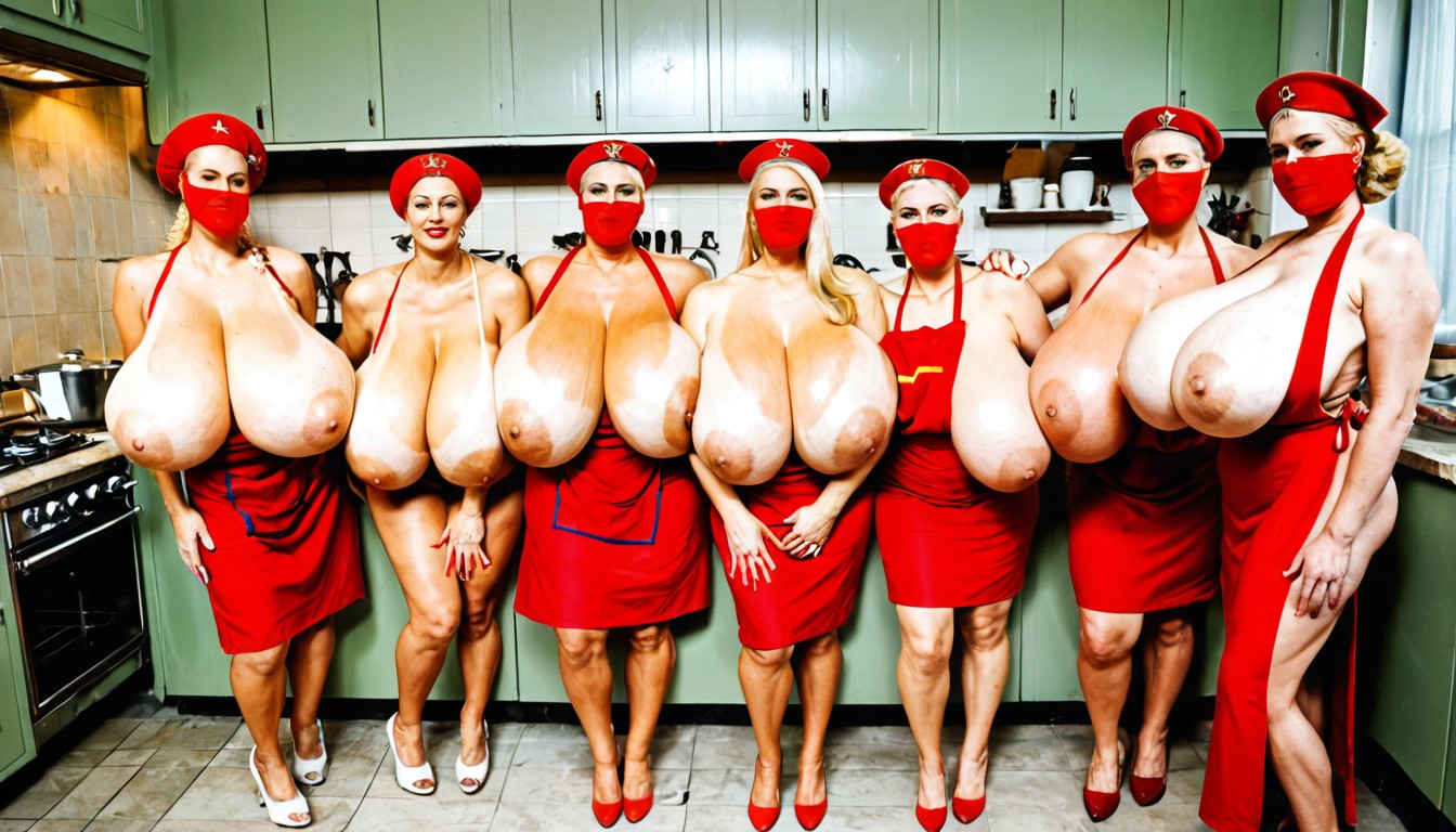 25+, Kitchen, Full Body AI Porn