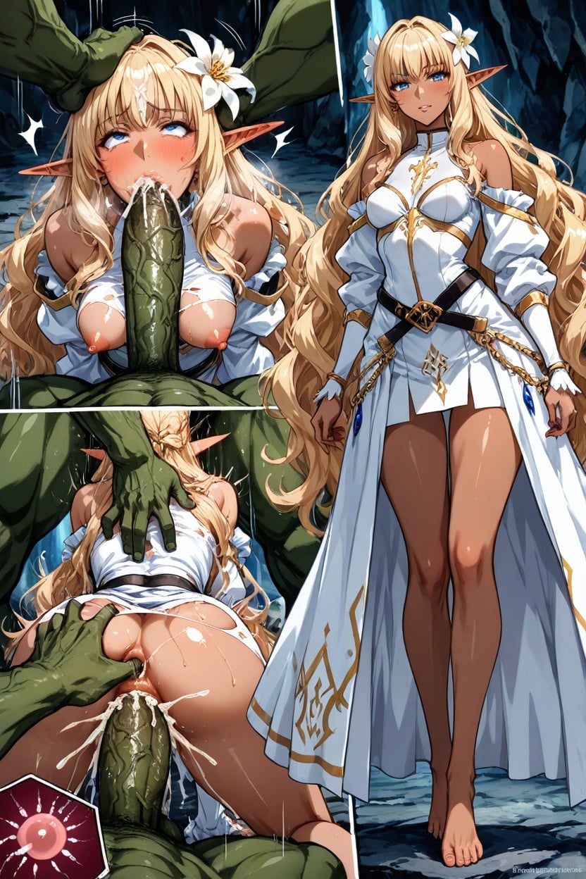 All Face Is Masterfully Smooth And Refine, Character Overlapping Across Views, Spread Long Toes Hentai AI Porn