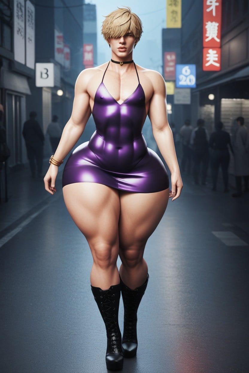 Very Curves, Big Bubble Ass, Lips Expansion Porno gay IA