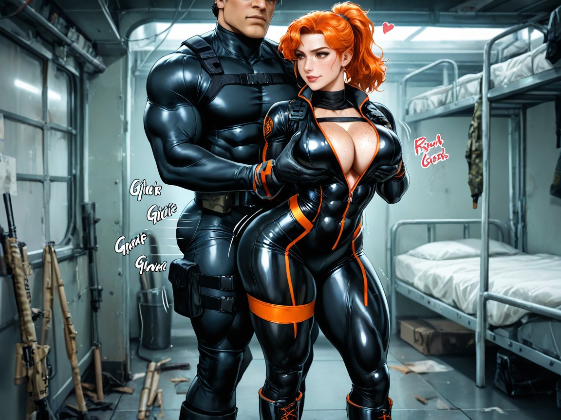 Body, Botas, Unzipped Chest And Tits Porno gay IA