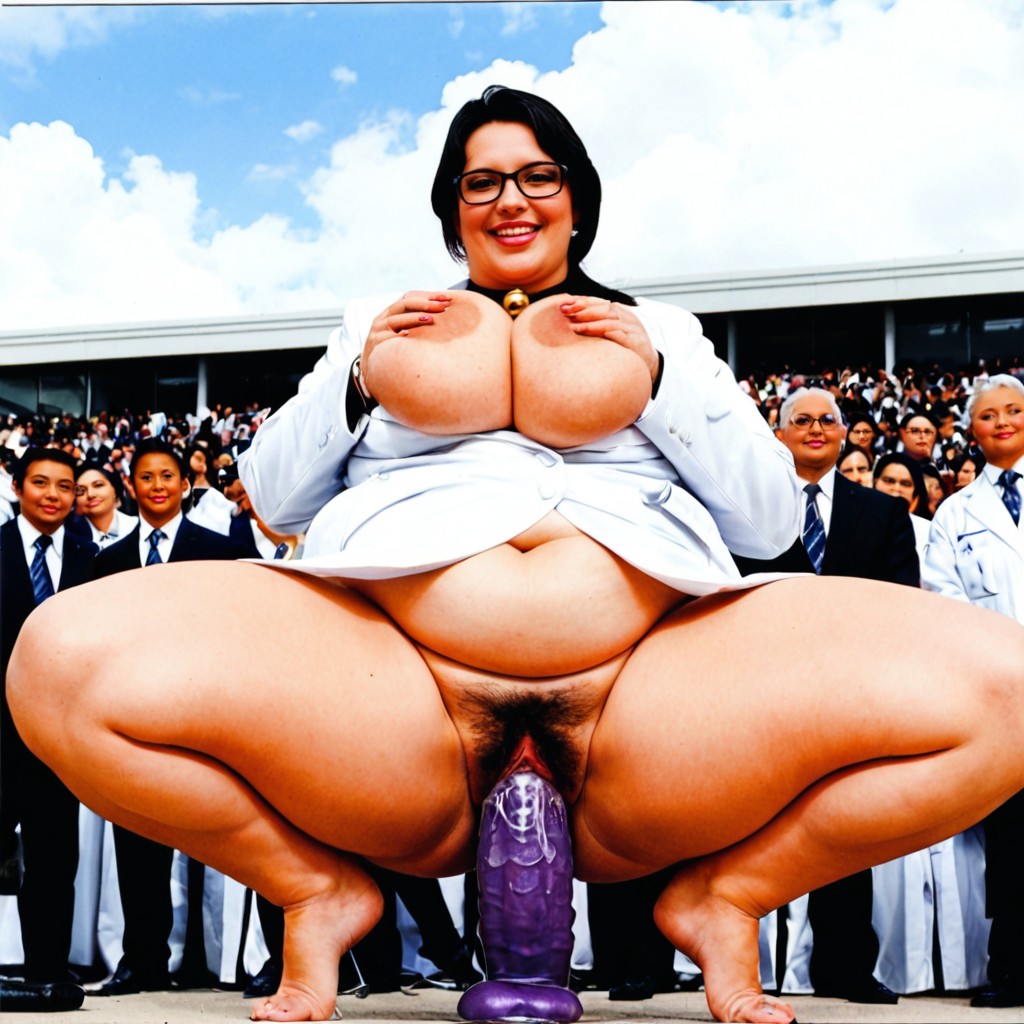 Big Bubble Butt, Solo, Emphasized Bloated Belly Bulge BBW AI Porn