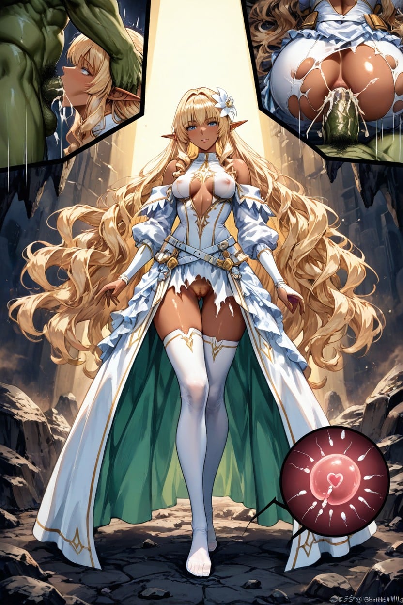 Gushing Cum String Splash, Pechos Pequeños, Motion Lines Hentai IA
