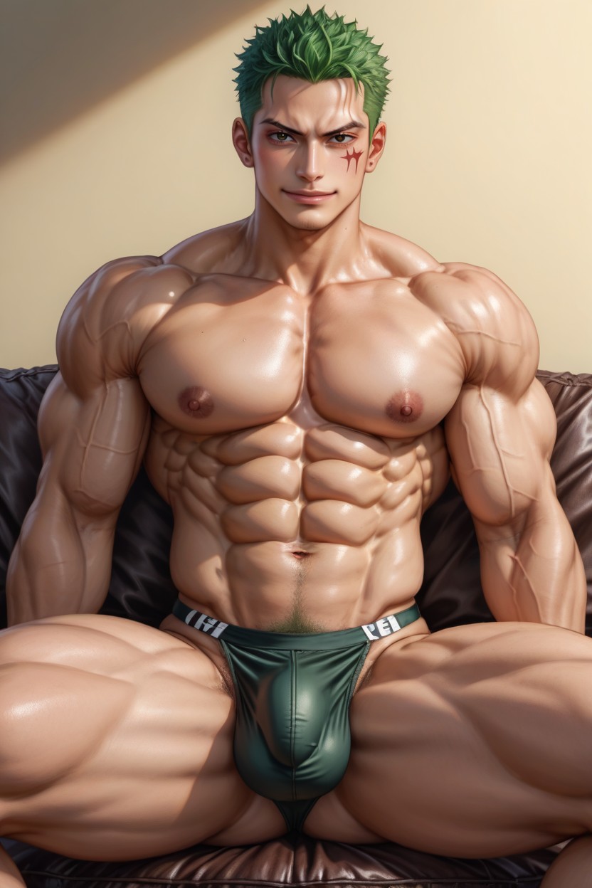 Motion Lines, Well-defined Abdominals, 25+ Porno IA Gay