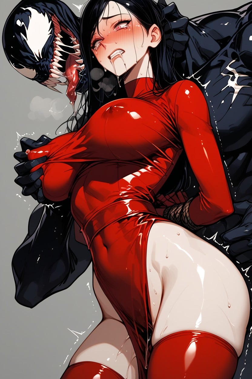 Standing, Cleavage, Trembling Hentai AI Porn