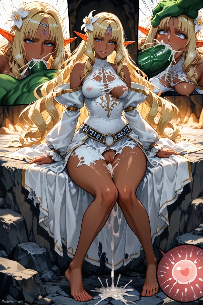 Double Penetration, Violence, Blonde Pubes Hentai AI Porn