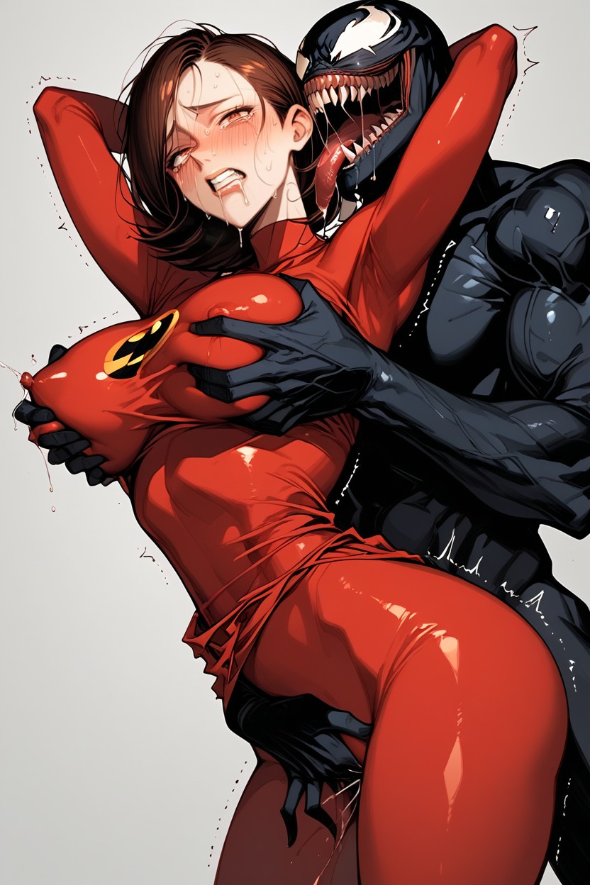 She About To, Tearup, Mouth Wide Open Hentai IA