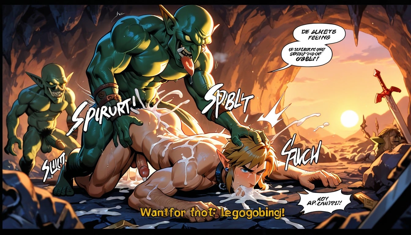 Ass Fucking, Gay Sex, Lots Of Naked Goblins Around AI Gay Porn