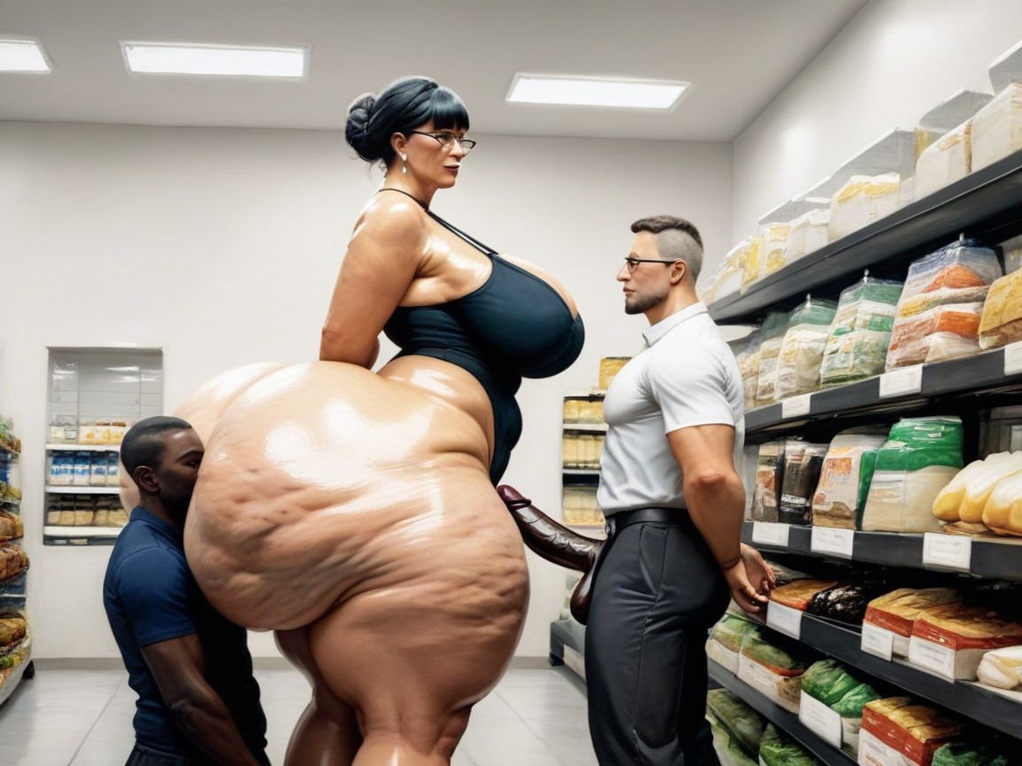 Big Wide Hips, Face, Hands On Ass Porno IA