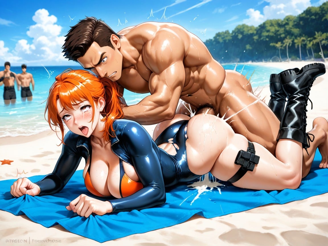 Straight Sex, Le Maillot De Corps, Pronebone Position Porno IA Gay